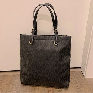BRAND NEW Michael Kors Black Monogram Tote